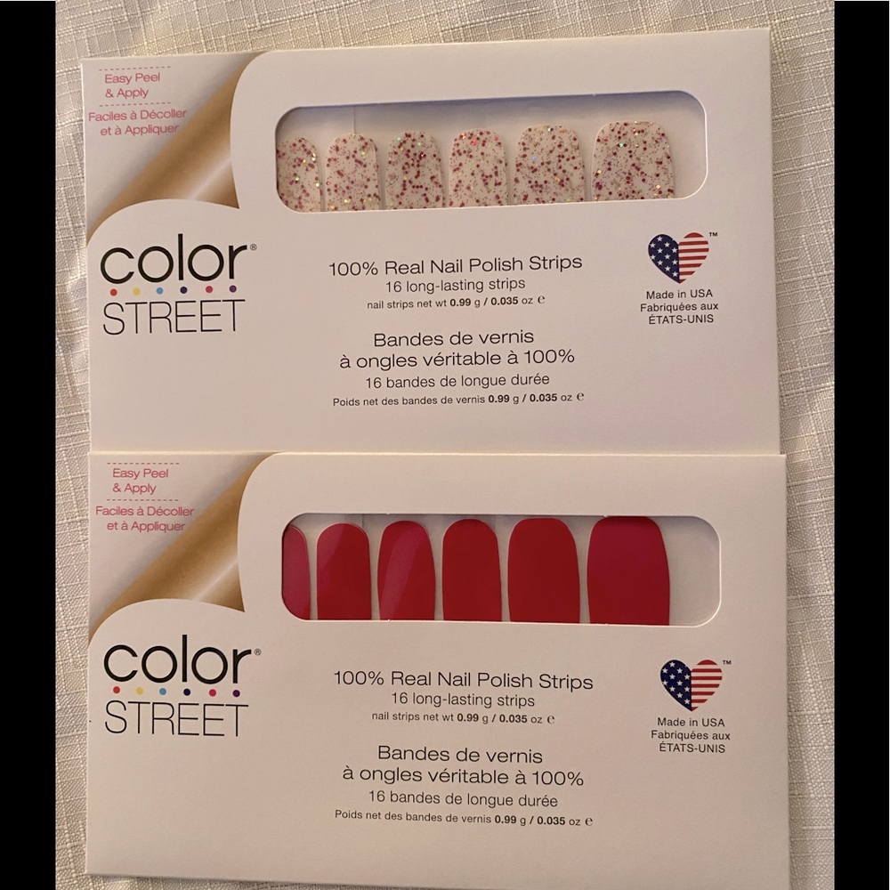 Color Street Set- pink peppercorn & Beijing Beauty